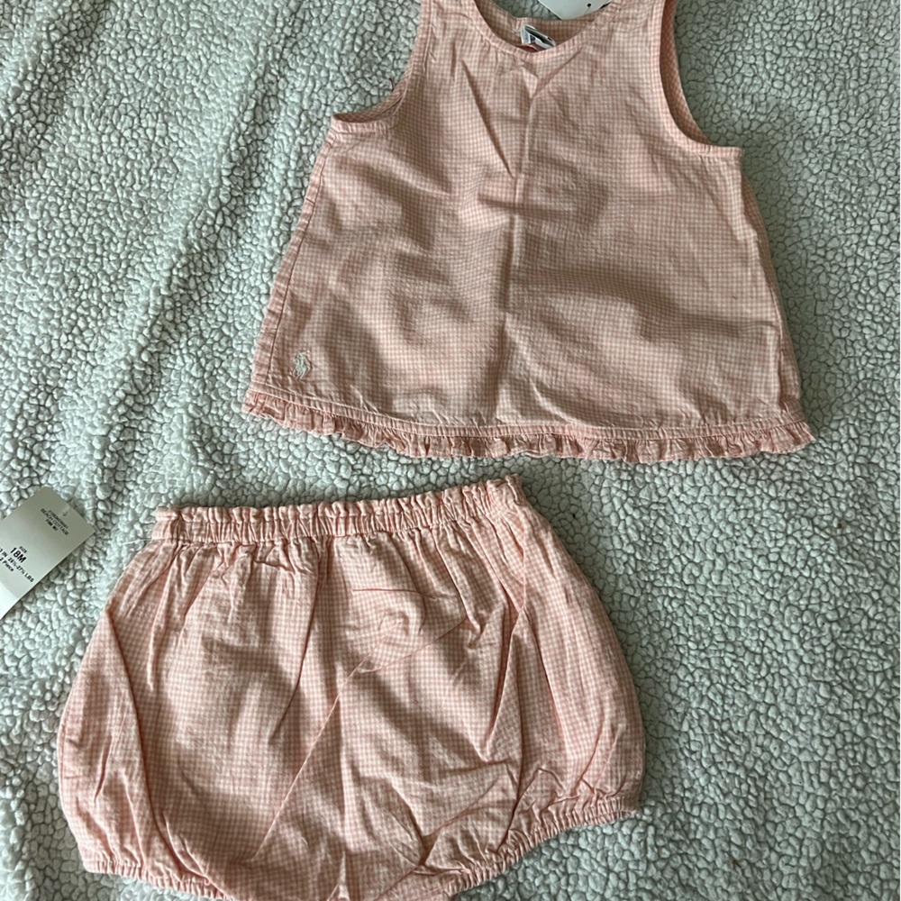 Ralph Lauren Baby Girl Outfit